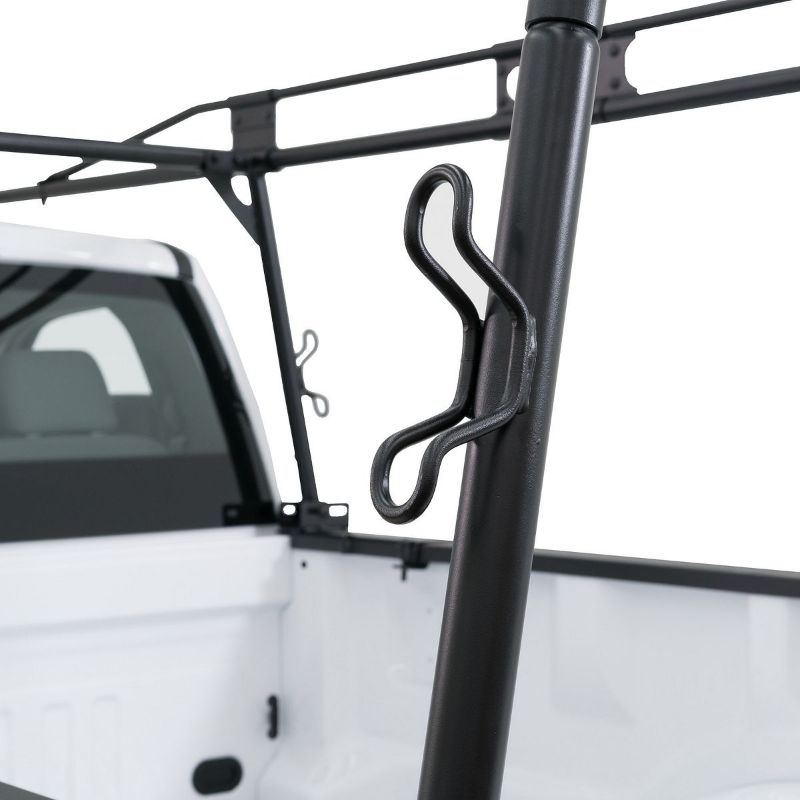 weather guard steel truck commercial rack full size 1000 lbs matte black finish