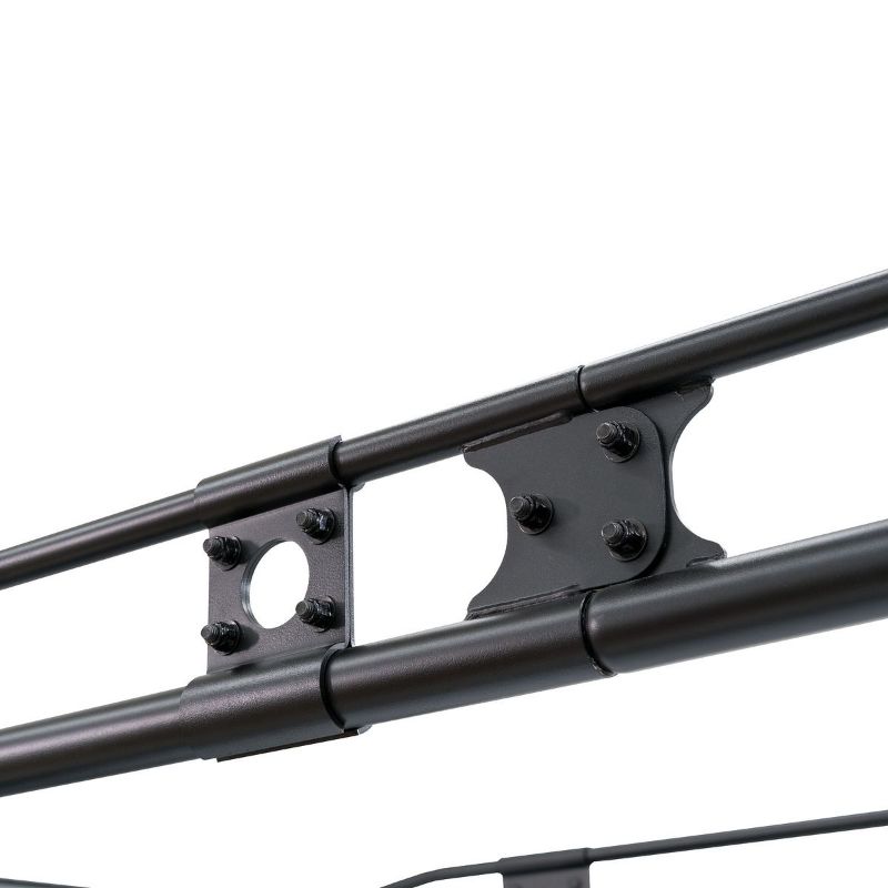 weather guard steel truck commercial rack full size 1000 lbs matte black finish