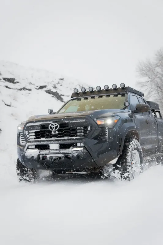 prinsu 2024 tacoma original rack light bar cutout
