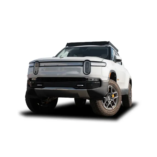 prinsu pro rivian r1t roof rack light bar cutout