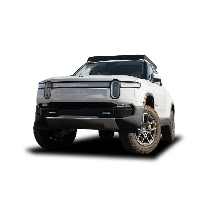 prinsu pro rivian r1t roof rack light bar cutout