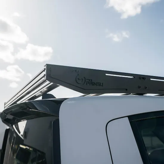 prinsu pro rivian r1t roof rack light bar cutout