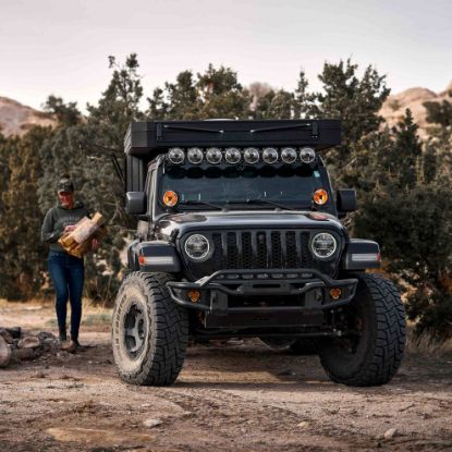 kc hilites gravity titan 6 led single light wide 40 beam