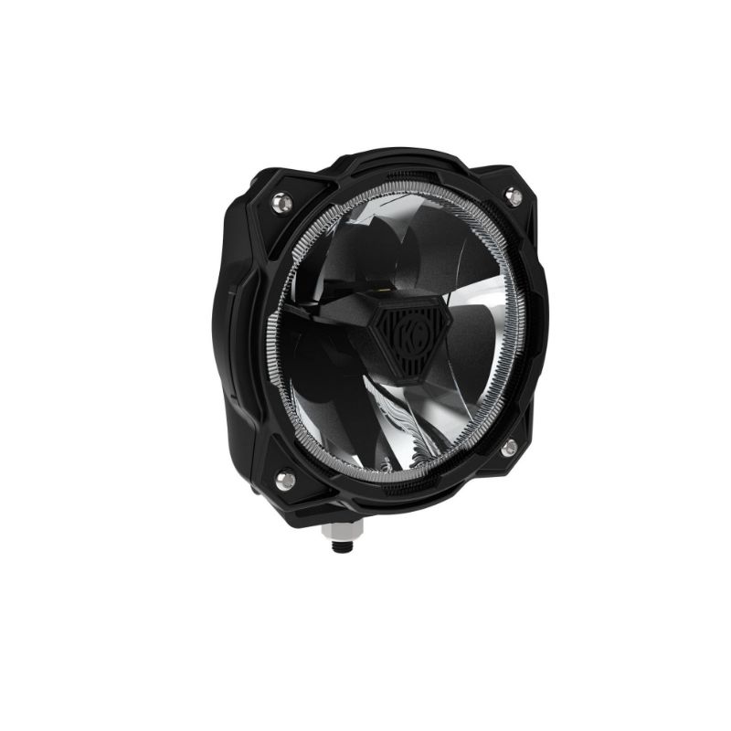kc hilites gravity titan 6 led pair pack wide 40 beam