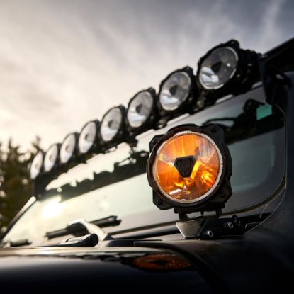 kc hilites gravity titan 6 led pair pack wide 40 beam