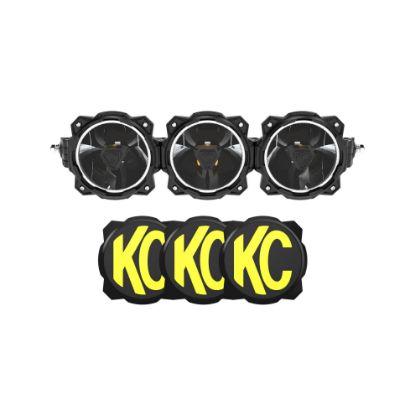 kc hilites 20 gravity titan led light bar 3 light