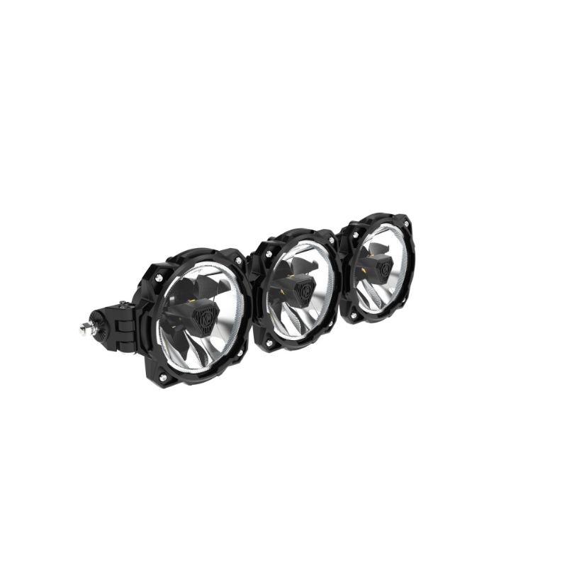 kc hilites 20 gravity titan led light bar 3 light