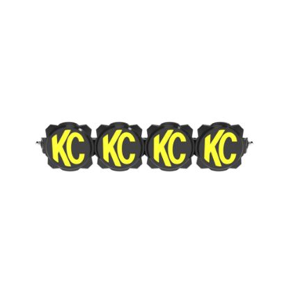 kc hilites 26 gravity titan led light bar 4 light