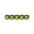 kc hilites 32 gravity titan led light bar 5 light