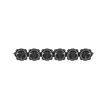 kc hilites 39 gravity titan led light bar 6 light