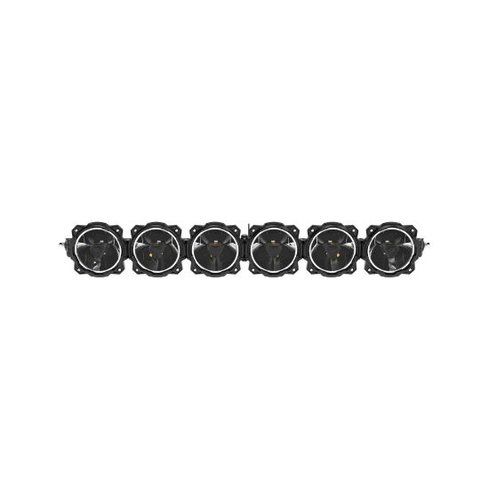 kc hilites 39 gravity titan led light bar 6 light