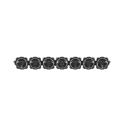 kc hilites 45 gravity titan led light bar 7 light