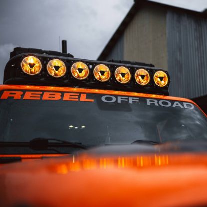 kc hilites 45 gravity titan led light bar 7 light