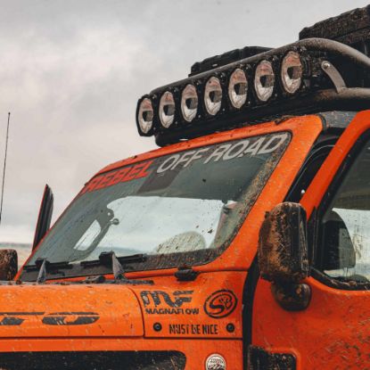 kc hilites 45 gravity titan led light bar 7 light