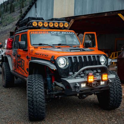 kc hilites 45 gravity titan led light bar 7 light