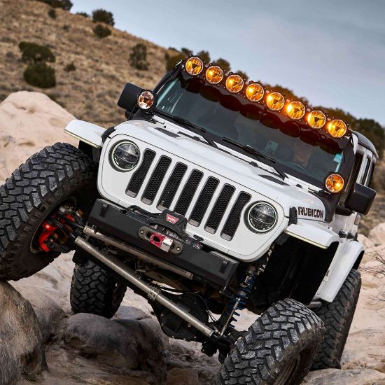 kc hilites 50 gravity titan led light bar 8 light