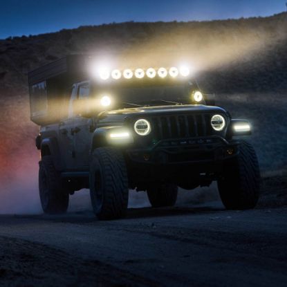kc hilites 50 gravity titan led light bar 8 light