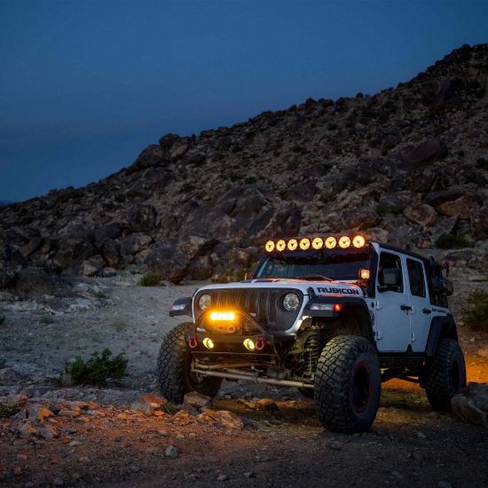 kc hilites 50 gravity titan led light bar 8 light