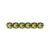 kc hilites bronco bumper mounted 39 gravity titan led light bar 6 light