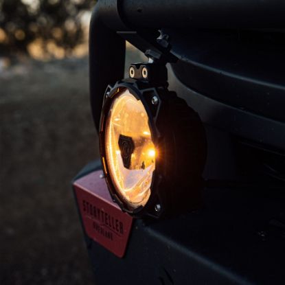 kc hilites gravity titan 6 led pair pack sae driving beam