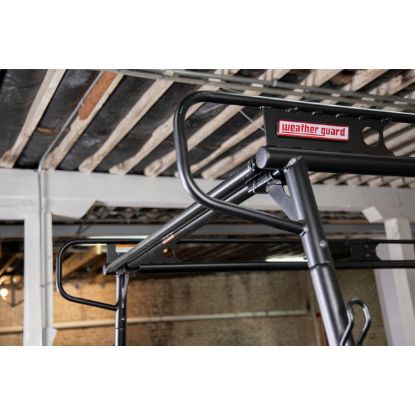 weather guard compact rear rolling cross member matte black finish