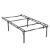 weather guard service body rack steel gloss black finish