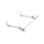 weather guard quick clamp compact van rack single passenger side 60 in
