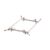 weather guard quick clamp compact van rack dual 60 in