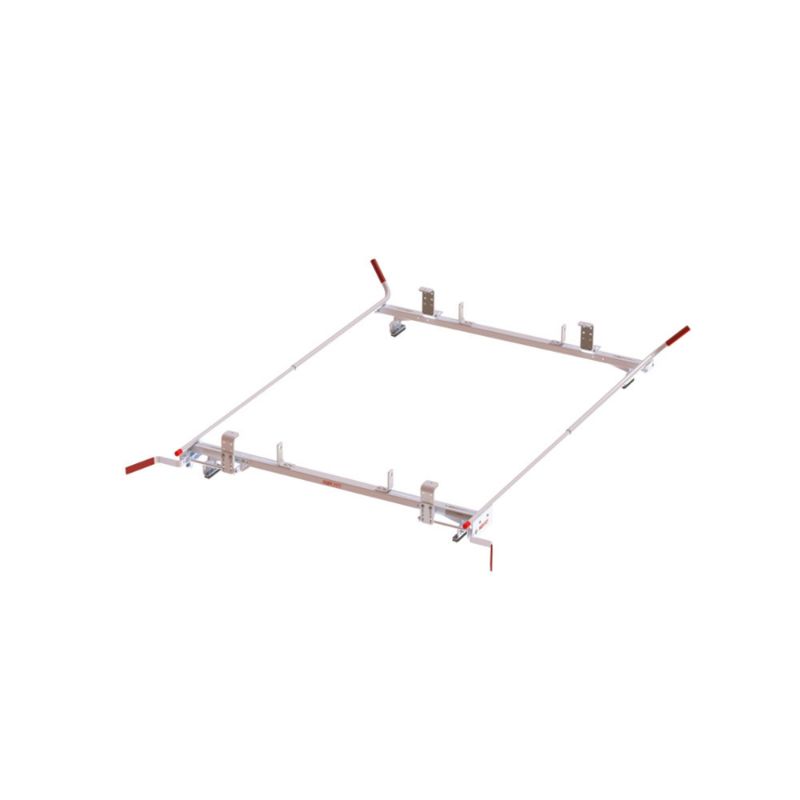 weather guard quick clamp full size van rack dual 70 in