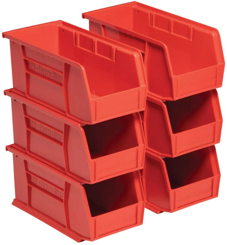 weather guard redzone small 6 bin set 13 in