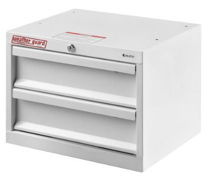 weather guard 2 drawer cabinet 16 in x 14 in x 12 in