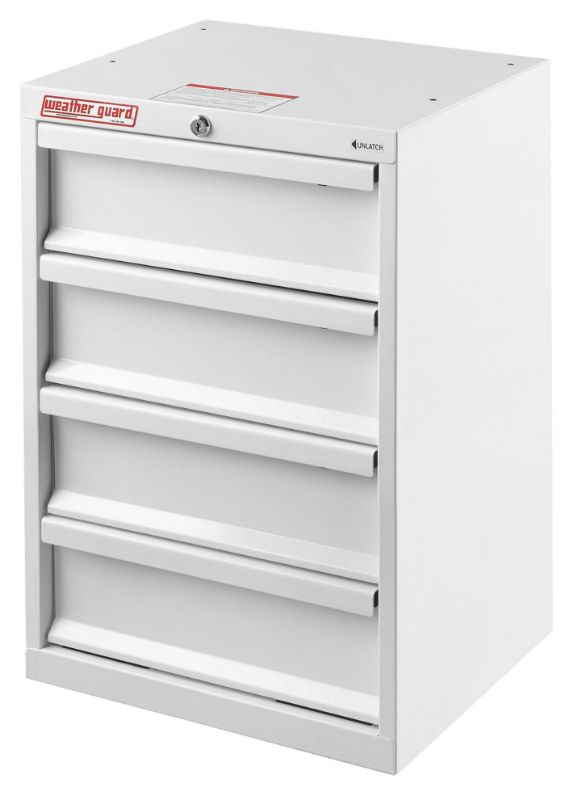 weather guard 4 drawer cabinet 16 in x 14 in x 24 in