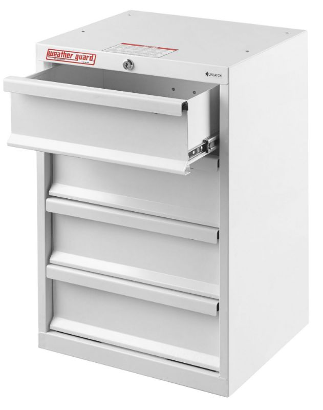 weather guard 4 drawer cabinet 16 in x 14 in x 24 in