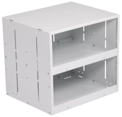 weather guard two shelf stackable cabinet