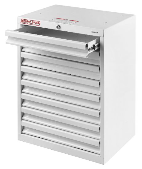 weather guard 8 drawer cabinet 18 in x 14 in x 24 in