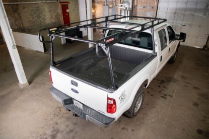 weather guard steel truck rack accessory cross member for 1175 52 02 matte black finish