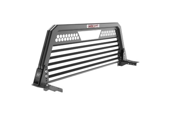 weather guard louvered aluminum headache rack