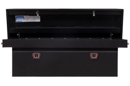 weather guard model 123 52 04 saddle box aluminum full deep textured matte black 150 cu ft