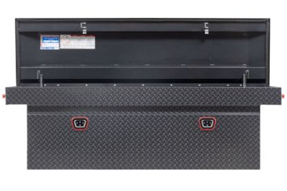 weather guard model 123 6 04 saddle box aluminum full deep gunmetal gray 150 cu ft