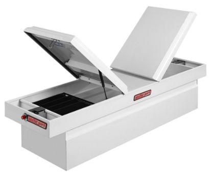 weather guard full size gull wing steel white finish