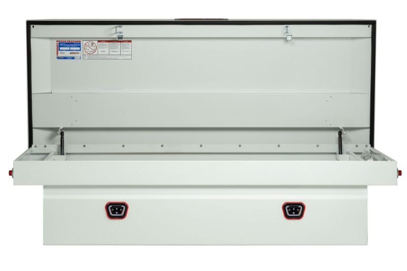 weather guard model 126 3 04 saddle box steel full standard white 110 cu ft