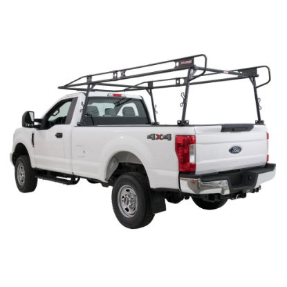 weather guard steel truck rack full size 1000 lbs matte black finish