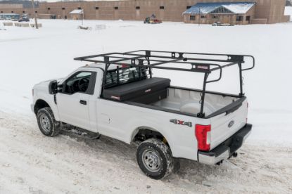 weather guard steel truck rack full size 1000 lbs matte black finish