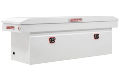 weather guard model 128 3 04 saddle box steel full deep white 150 cu ft