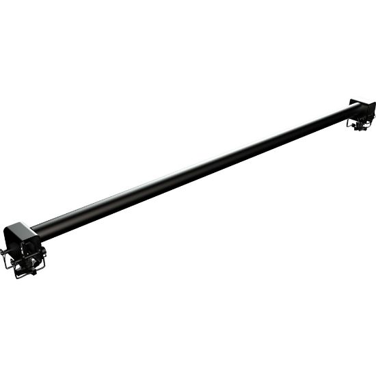 weather guard steel truck rack accessory cross member full size matte black finish