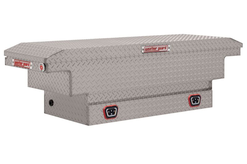 weather guard model 131 0 04 saddle box aluminum compact low profile clear 80 cu ft