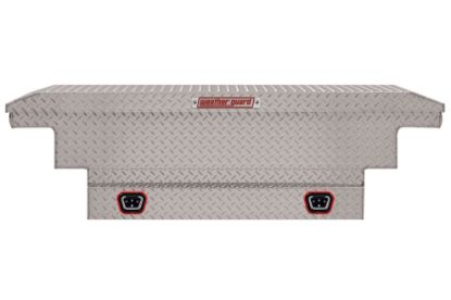 weather guard model 131 0 04 saddle box aluminum compact low profile clear 80 cu ft