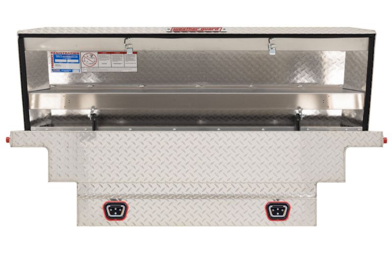 weather guard model 137 0 04 saddle box aluminum compact deep clear 90 cu ft