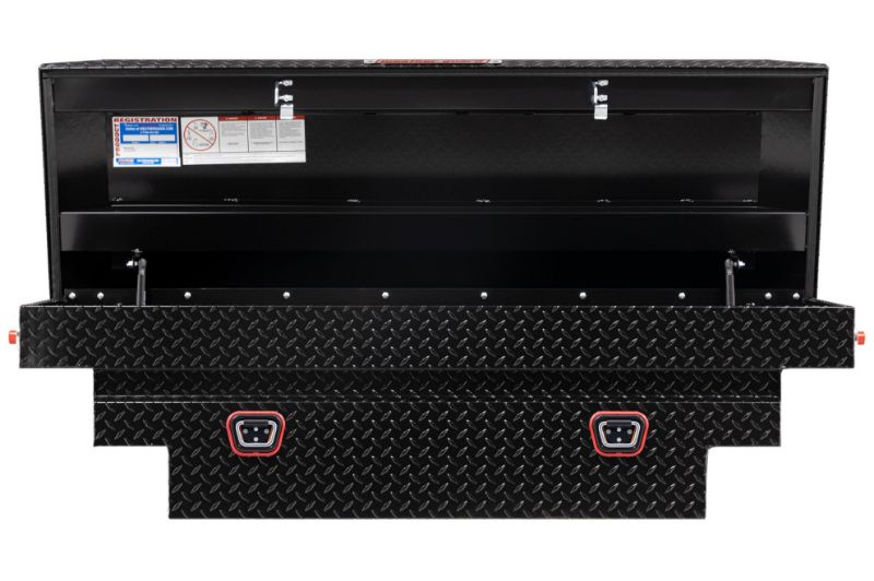 weather guard model 137 5 04 saddle box aluminum compact deep gloss black 90 cu ft