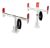 weather guard service body rack aluminum white finish